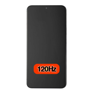OLED Assembly With Frame Compatible for Samsung Galaxy S22 Plus 5G (Premium) (120Hz) - Phantom Black